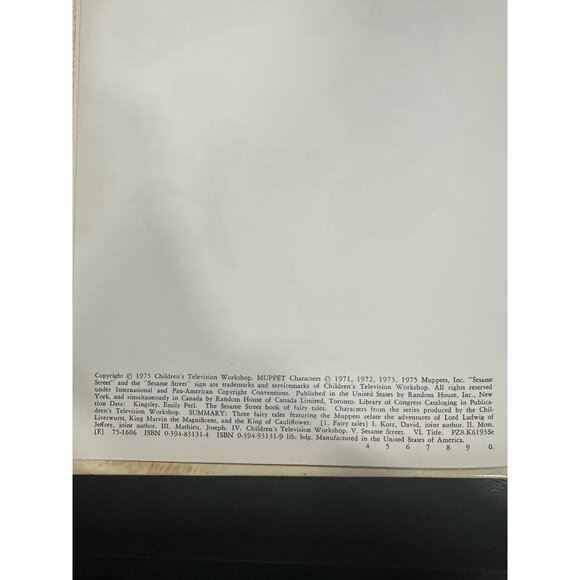 Sesame Street Vintage Book Bundle- Big Bird ,Its Not Easy Being Big Fairy Tales - Picture 11 of 11